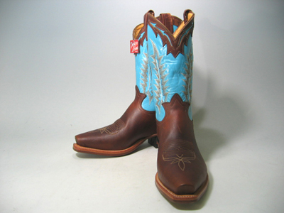 トニーラマ（Tony Lama）4969 ベージュ×ブルー の詳細ページです