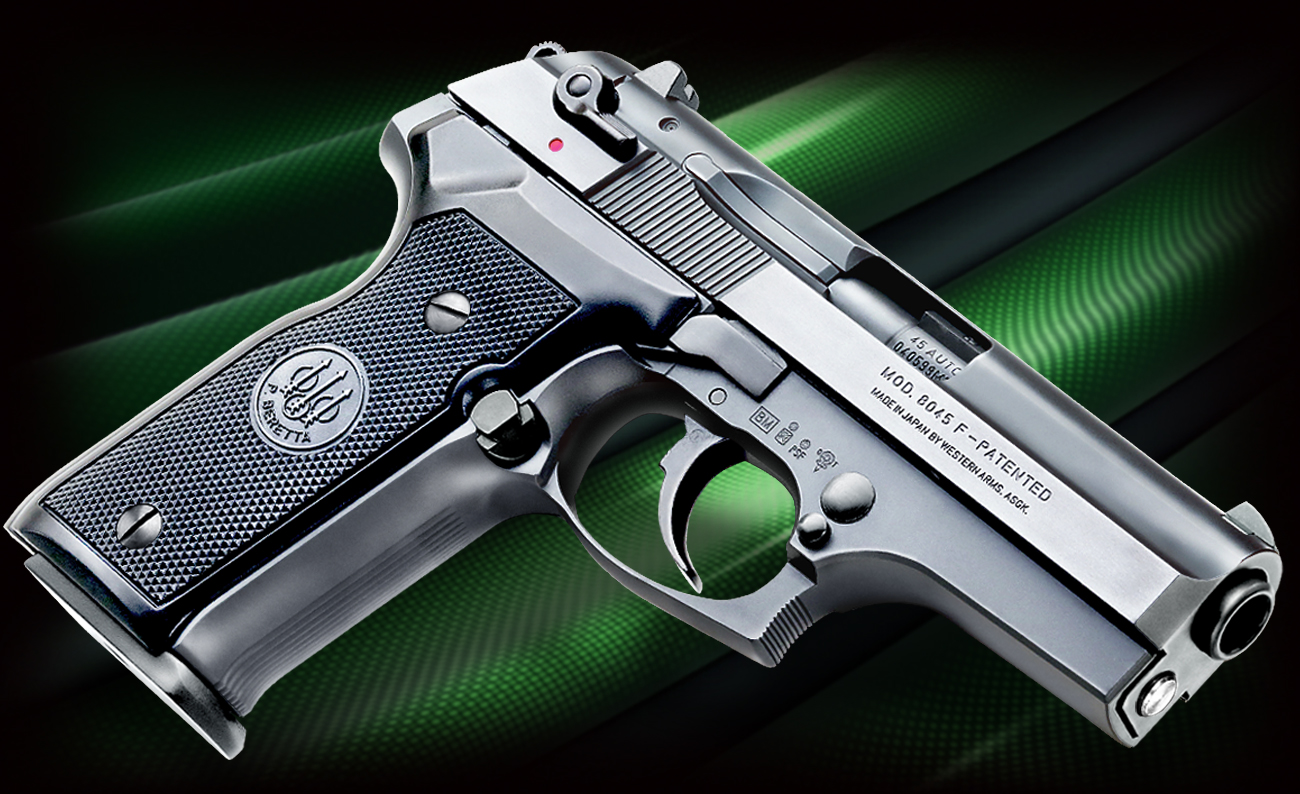 完売】WA【ベレッタ】M8045 クーガーF CBHW ver. 【WESTERN ARMS】