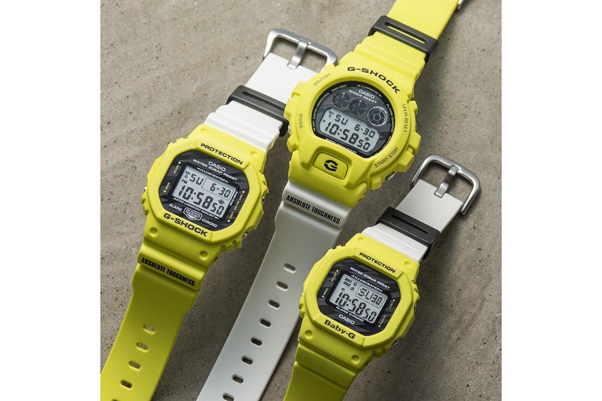G-SHOCK、稲妻がモチーフの「Lightning Yellow Series」 - Impress Watch