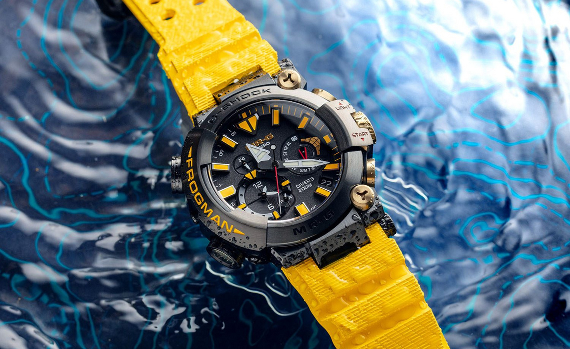 Bold & Beautiful: Meet the G-SHOCK MR-G FROGMAN MRGBF1000E