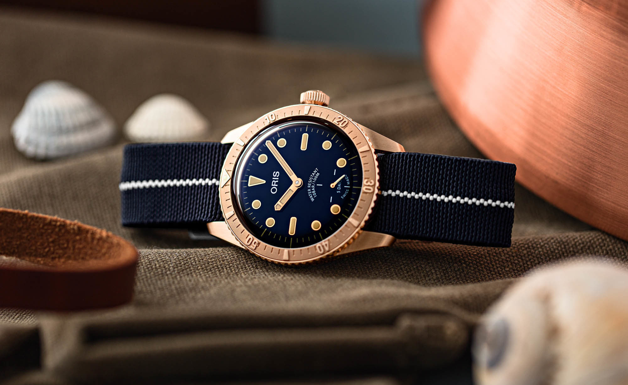 Back In Bronze: A Closer Look At The New Oris Carl Brashear
