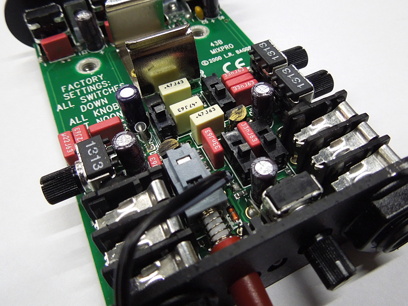 完動美品L.R L.R.Baggs MIXPRO ミックスプロ BAGGS アコギ用