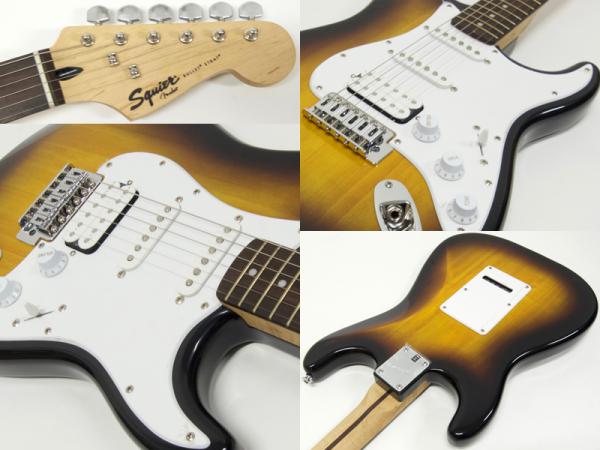 SQUIER スクワイヤー Bullet Stratocaster HSS BSB ストラトキャスター