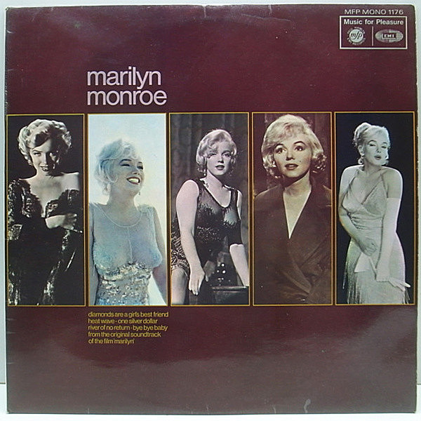 MARILYN MONROE / Same (LP) / Music For Pleasure | WAXPEND RECORDS