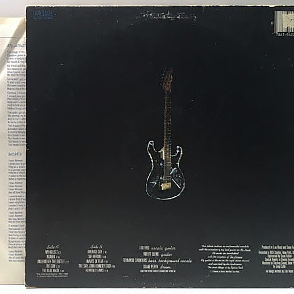 LOU REED / The Blue Mask (LP) / RCA Victor | WAXPEND RECORDS