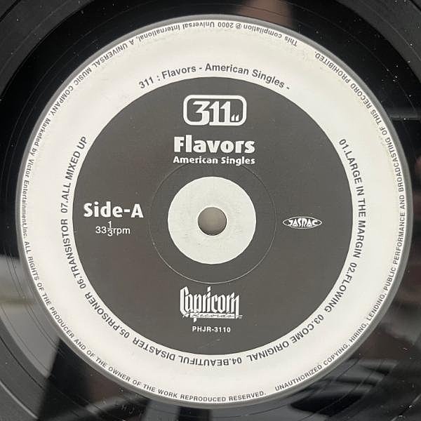 311 / Flavors American Singles (LP) / Capricorn | WAXPEND RECORDS