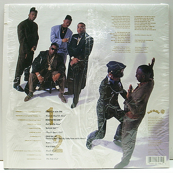 KOOL G RAP / DJ POLO / Wanted : Dead Or Alive (LP) / Cold Chillin