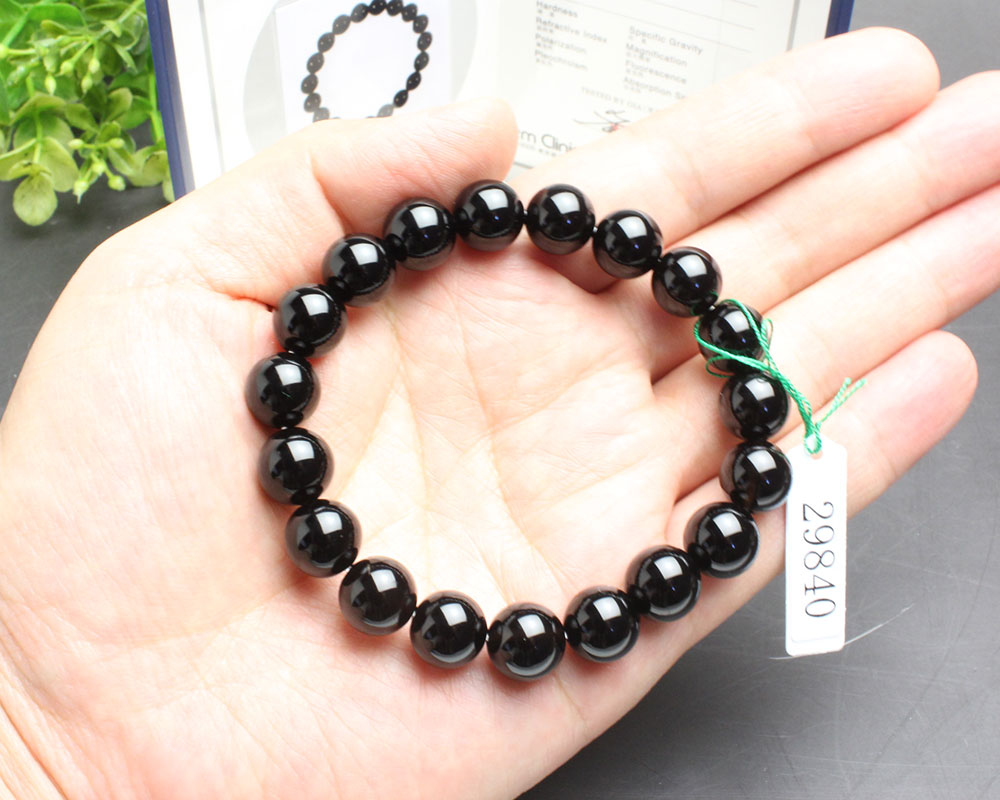 最強の魔除け モリオンブレスレット黒水晶 モリオンブレスレット 浄化