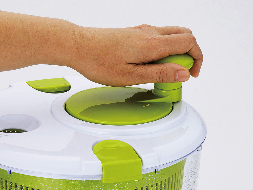 キッチンアシスト 野菜水切り器 回転式 | 和平フレイズ株式会社