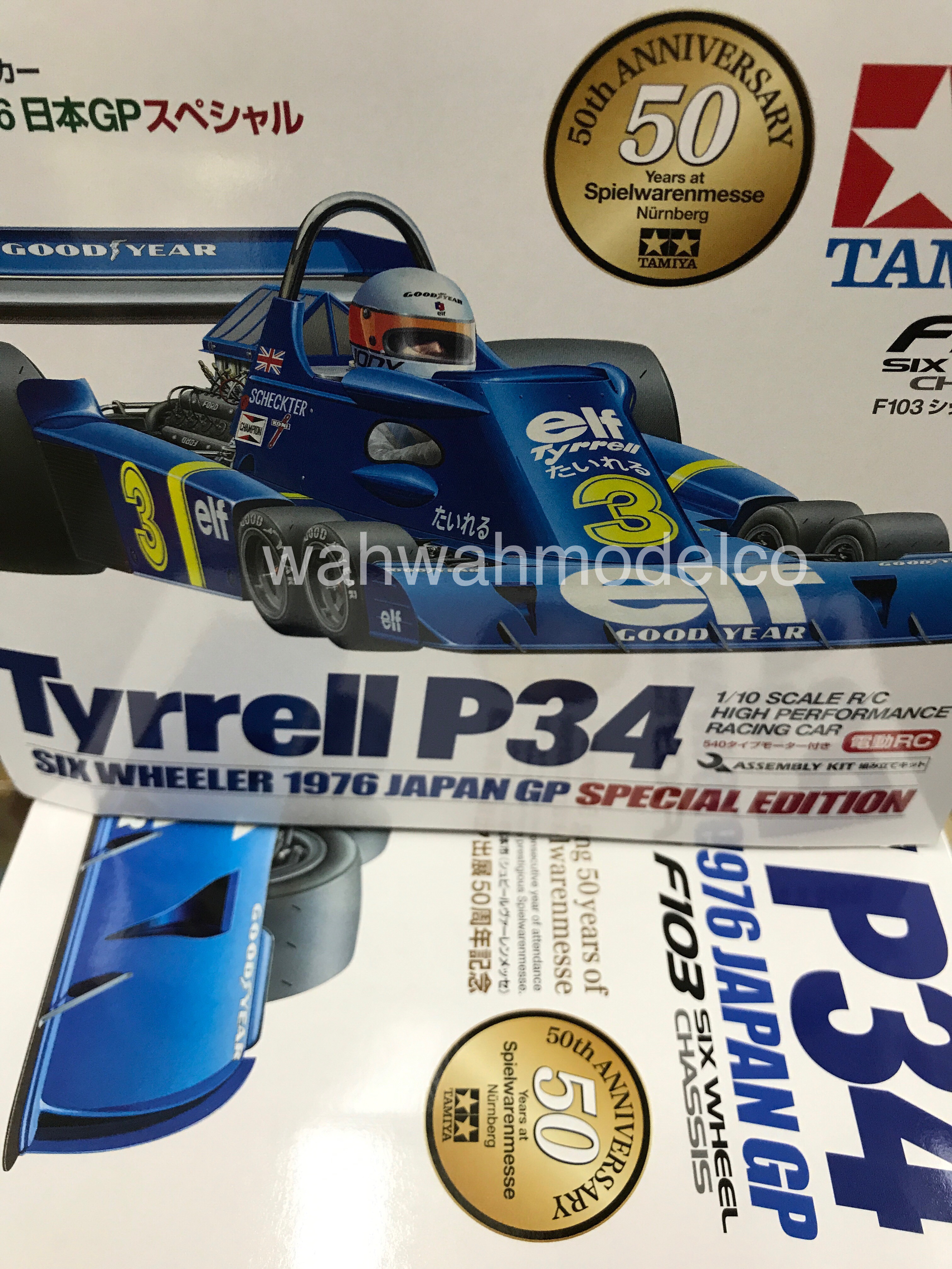 Tamiya 47359 Tyrrell P34 Six Wheeler RC 1976 Japan GP Special