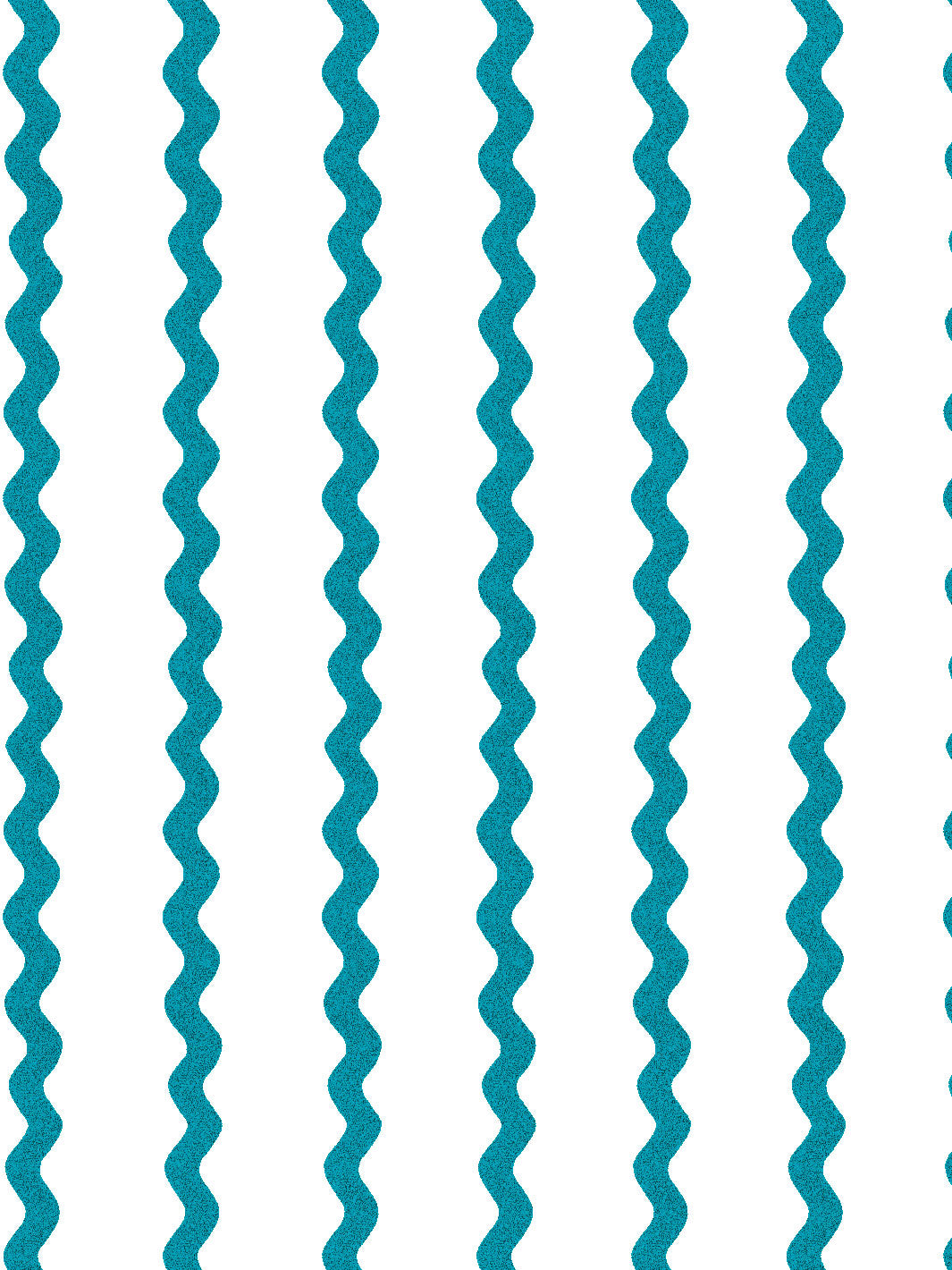 Ric-Rac Stripe on White' Wallpaper by Sarah Jessica Parker - Peacock