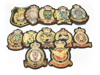 金モールエンブレム】ゴルフ・ブレザー用モール金属エンブレム・各種