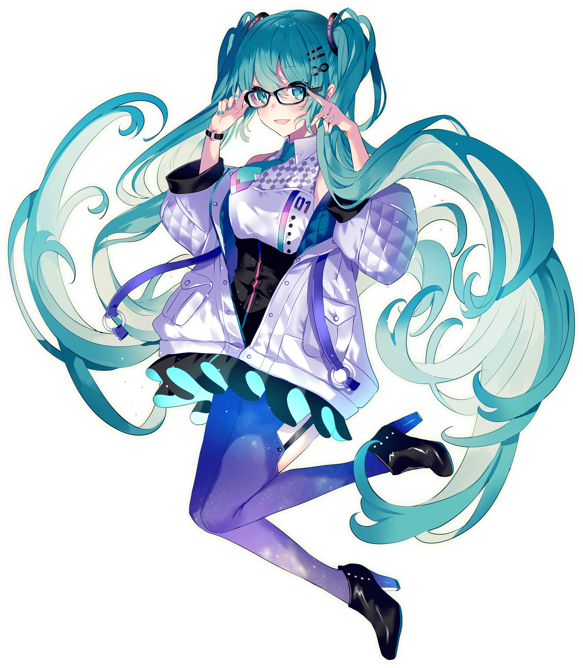 初音ミク PCメガネ MIKU-008｜和真Palette