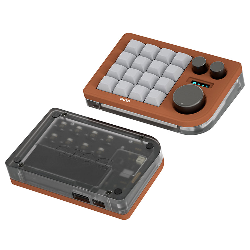 DOIO KB16B-02 Macro Keyboard Updated Macro Pad - WhatGeek
