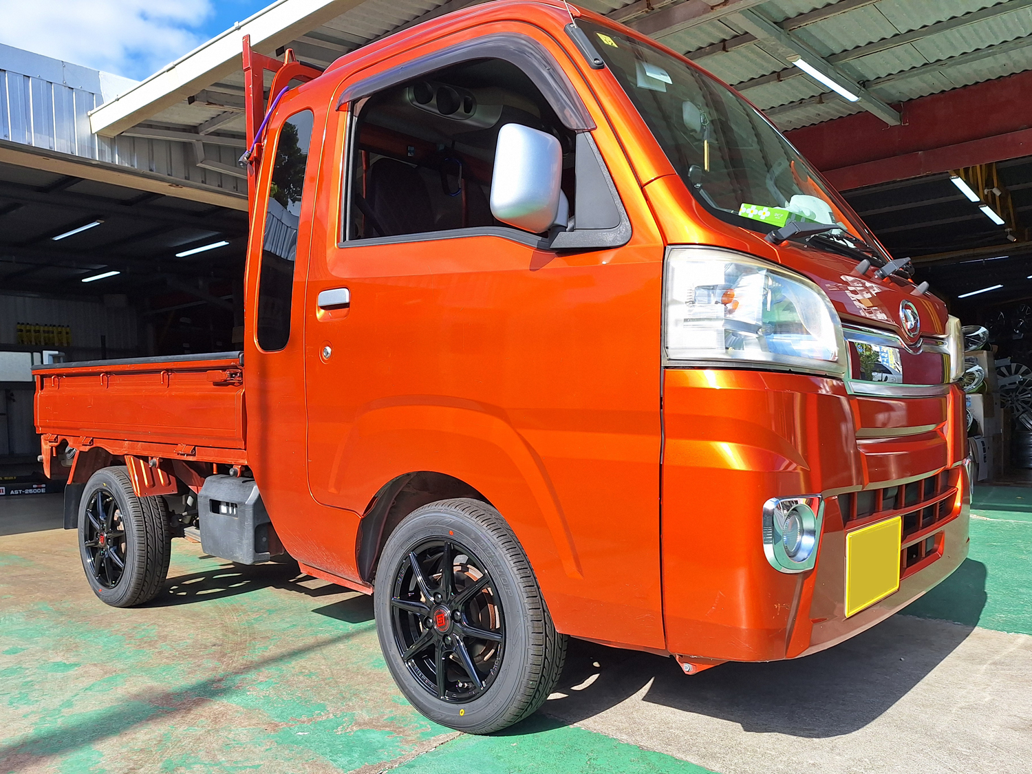 ダイハツ ハイゼットジャンボ SEIN EK 14×4.5J DUNLOP 155R65R14