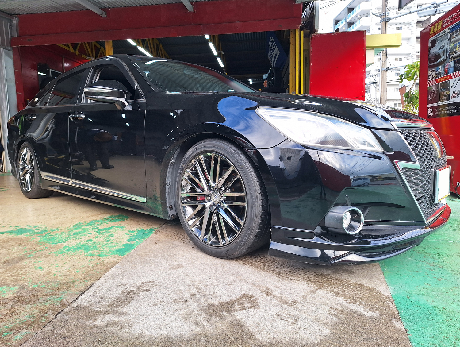 トヨタ クラウンアスリート クラウンアスリート210系純正ホイール 18