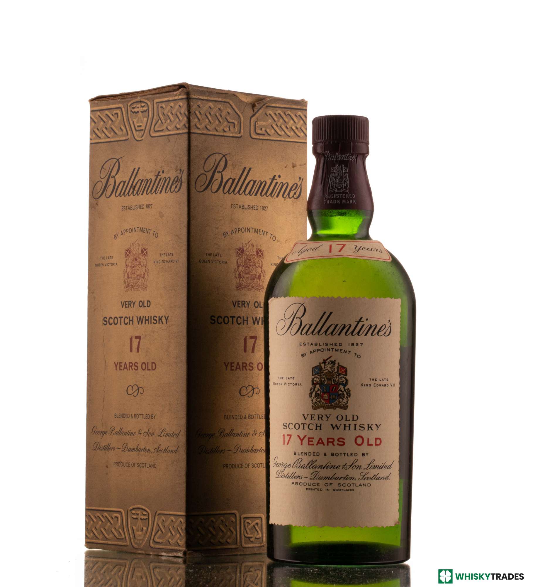 BALLANTINE'S 17 YEARS OLD - VERY OLD SCOTCH WHISKY 1970S