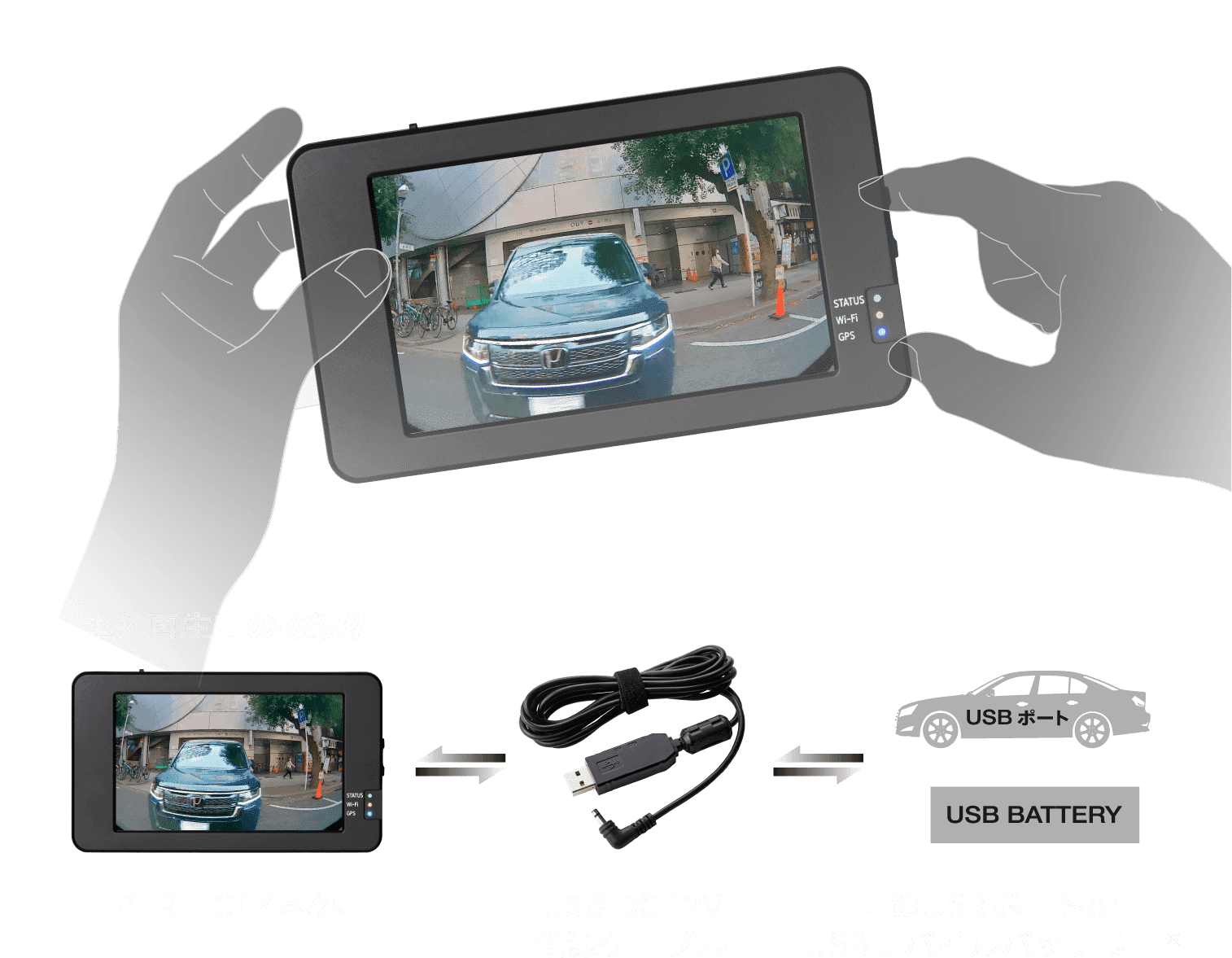 スマートレコ・パーフェクト4［PERFECT 4］WHSR-1040｜4カメラ