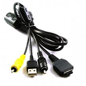 SONY DSC-T30 T50 T2 T100 F88対応USB互換ケーブル AVケーブル