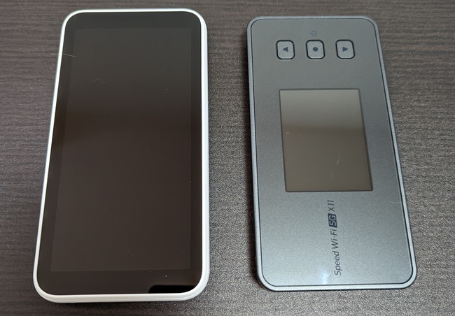 Galaxy 5G mobile Wi-Fi SCR01はクレードルなしでもかなりおすすめ