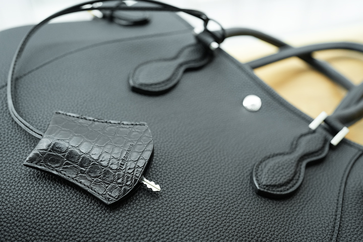 WILD SWANS カイル レザー クロシェット ブラック KYLE WILD SWANS