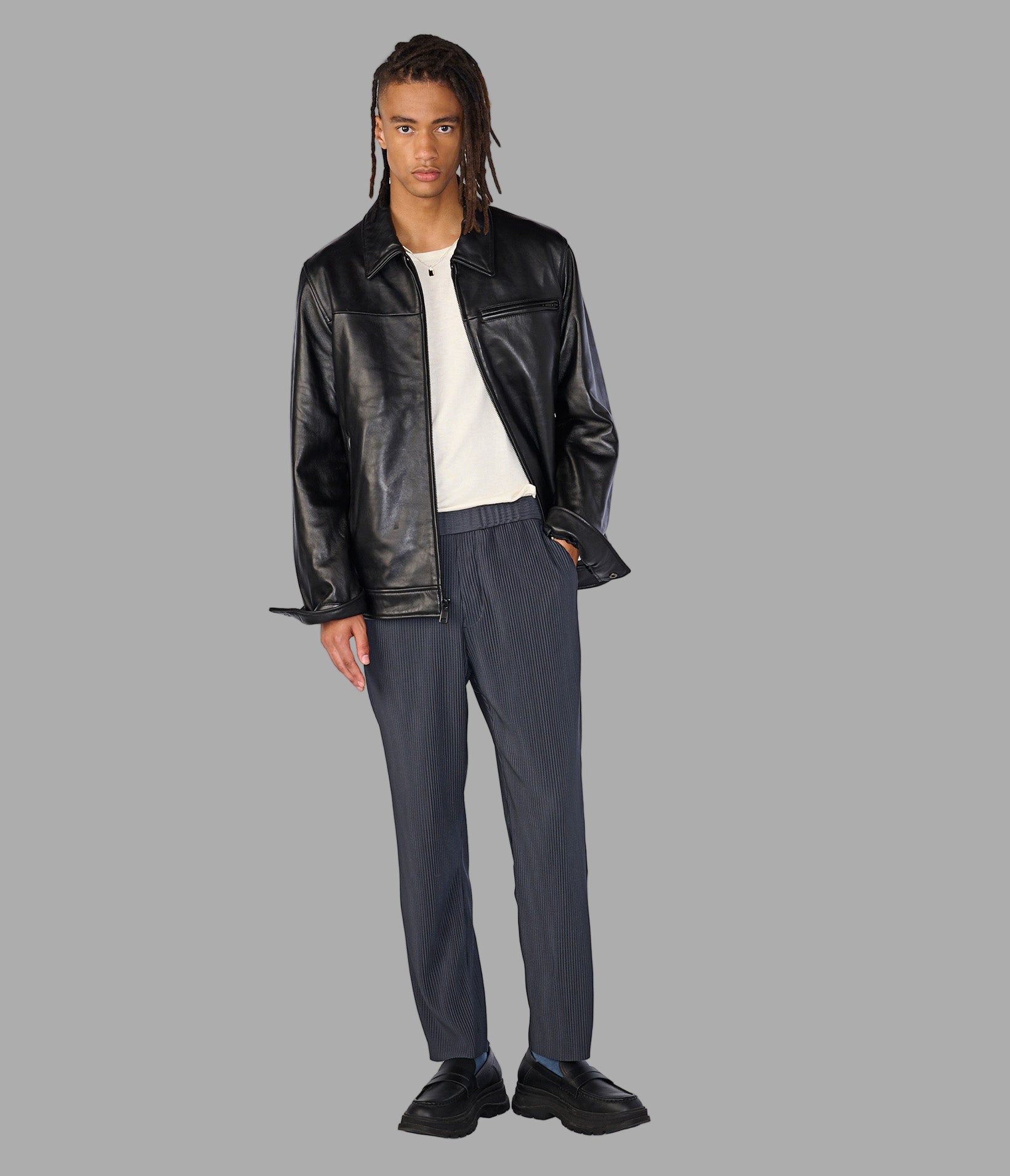 Hunter Leather Shirt Jacket | Wilsons Leather