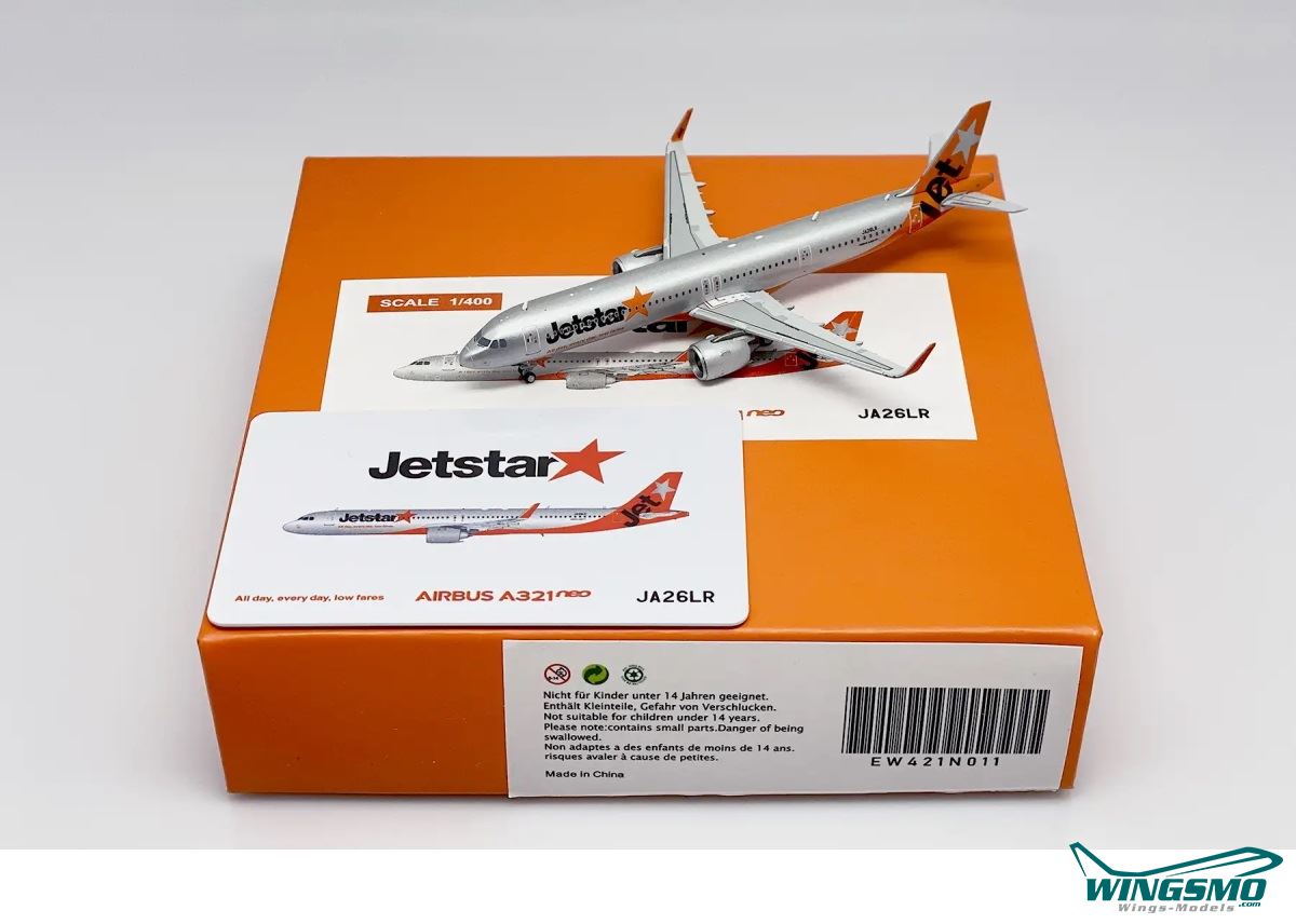 JC Wings Jetstar Japan Airbus A321neo EW421N011 | WINGSMO.com