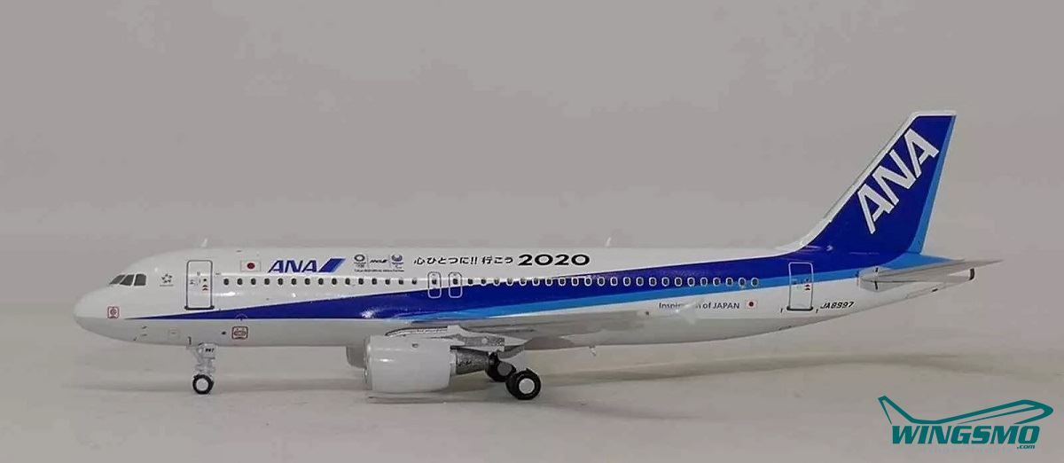航空機・ヘリコプター PandaModel ANA A320CEO JA01VA 航空機