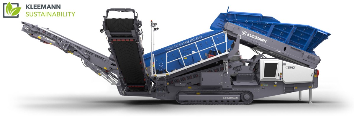 MOBISCREEN MSS 802(i) EVO モデル 1:50 Kleemann Mobiscreen MSS 802i