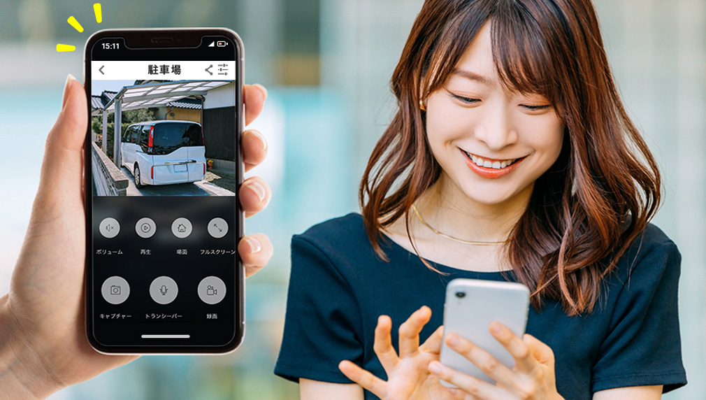 300万画素 機器間Wi-Fi対応 IPネットワークシリーズ 屋外軒下仕様