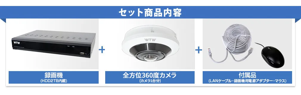 高画質800万画素録画機(WTW-NV4316E6)と4K IPネットワークカメラの4K