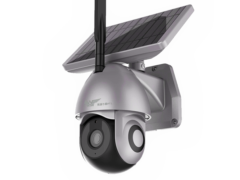 販売終了】業務用 Wi-Fi ソーラー PTZ 防犯カメラ 自動旋回 WTW