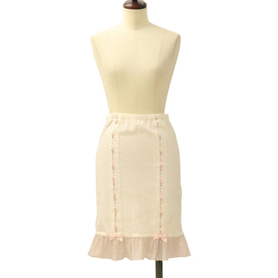 USED】【PEACE NOW/Mサイズ】コルセット風ティアードフリルスカート