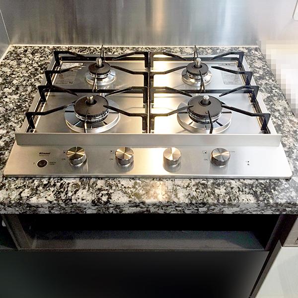 SCHOTT CERANコンロをリンナイRD641STSへ交換 | レンジフード・食洗機