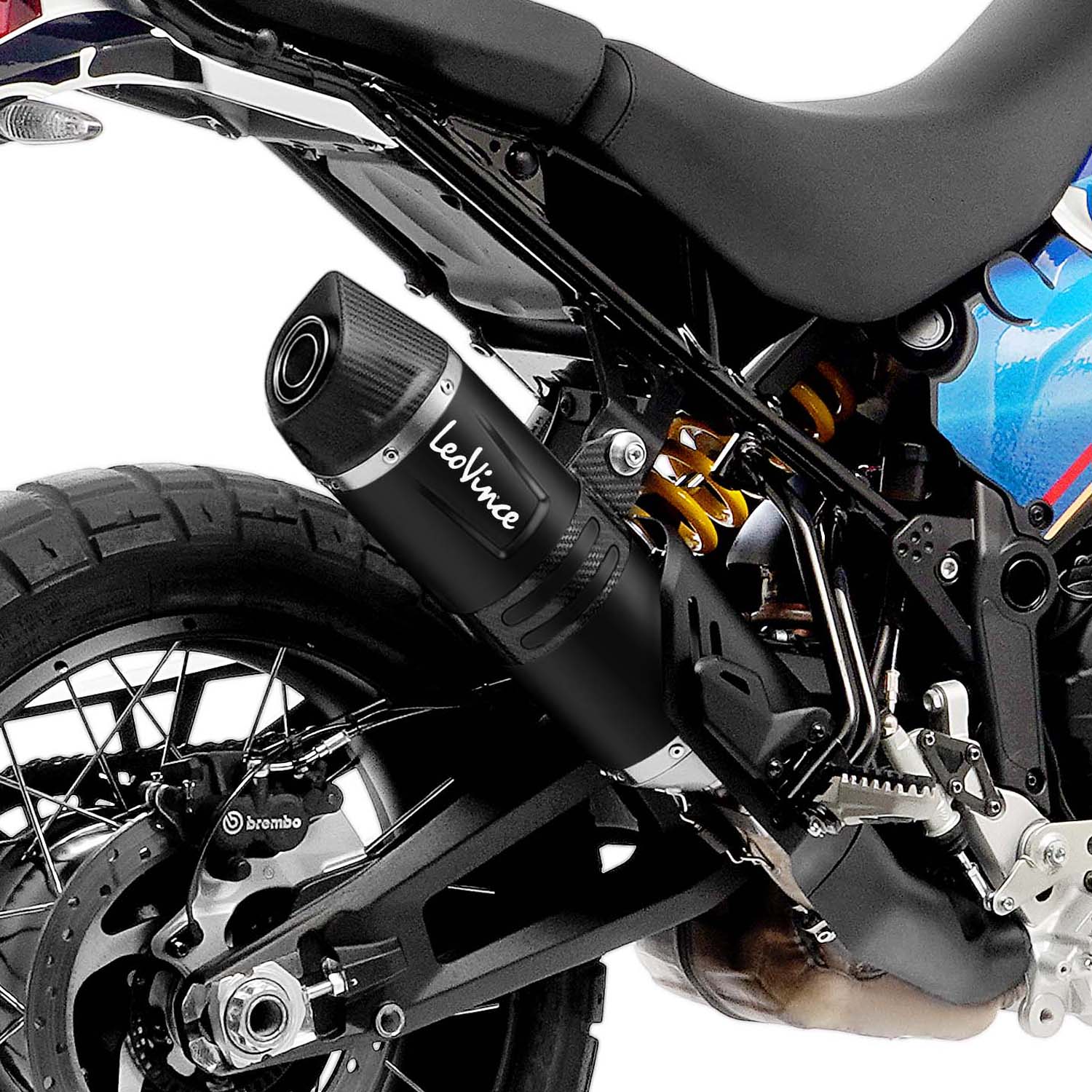 LEOVINCE - LV ONE EVO SLIP-ON MUFFLER - DUCATI DESERTX - TMBR MOTO
