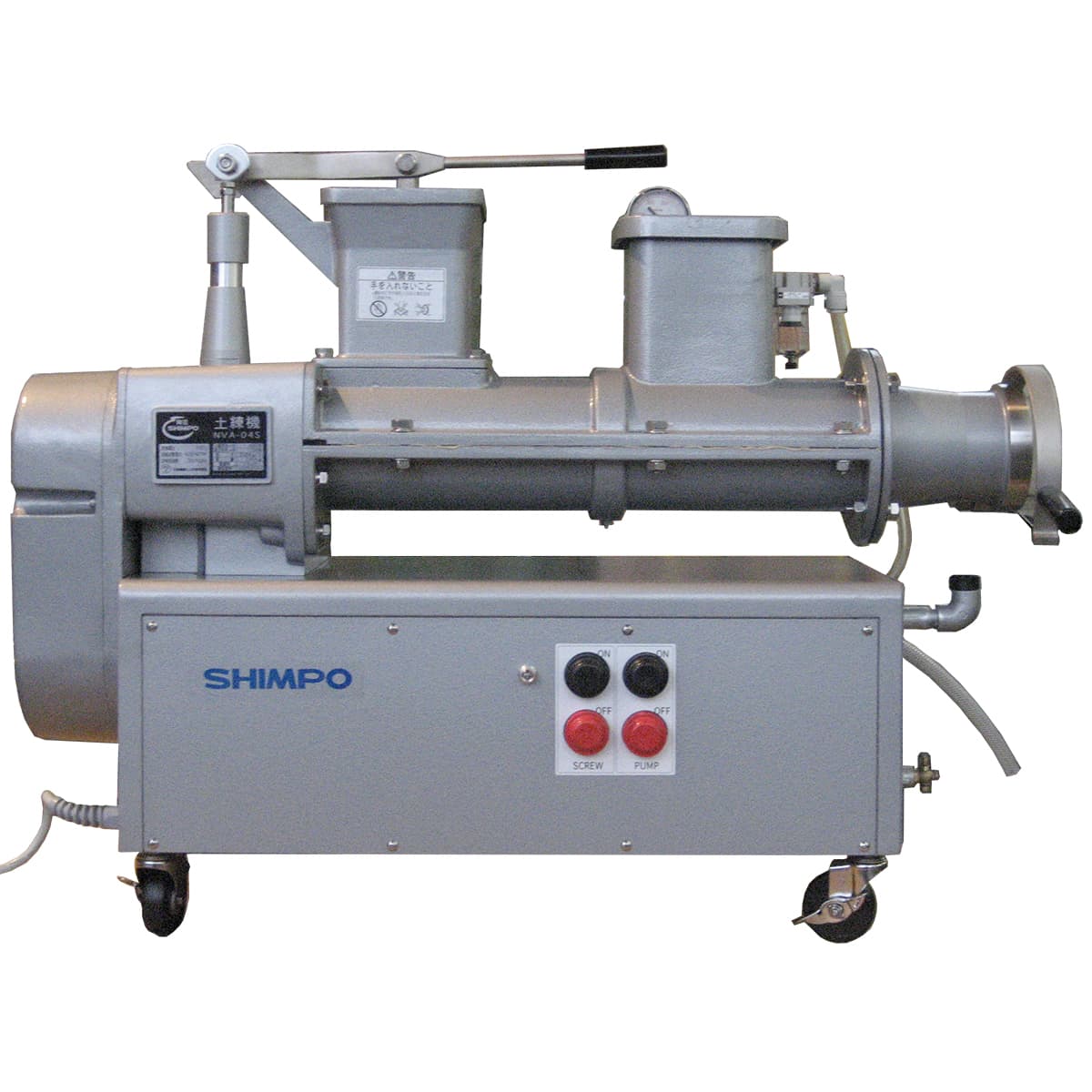 真空式土練機 NVA-04S | 陶芸ショップ.コム / 陶芸用品・陶芸材料の専門店