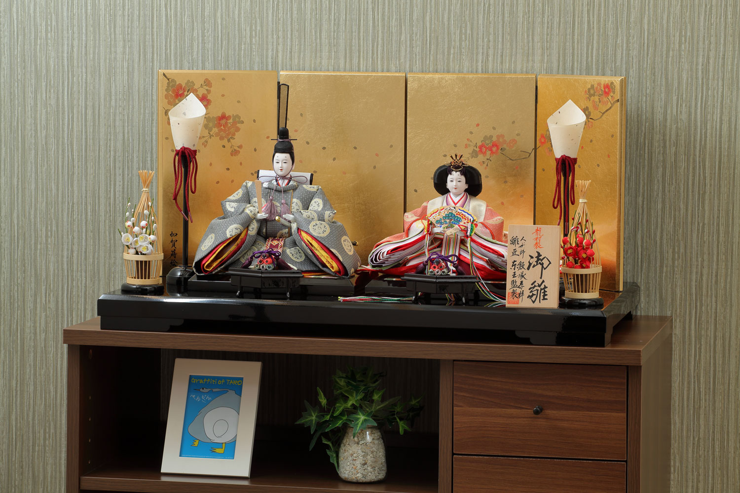 二人タイプの親王飾り。東玉公式オンラインストアから人気のオリジナル