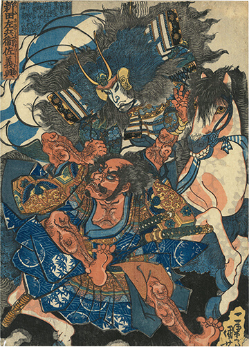 武者絵の画像を浮世絵師別に見る／ホームメイト