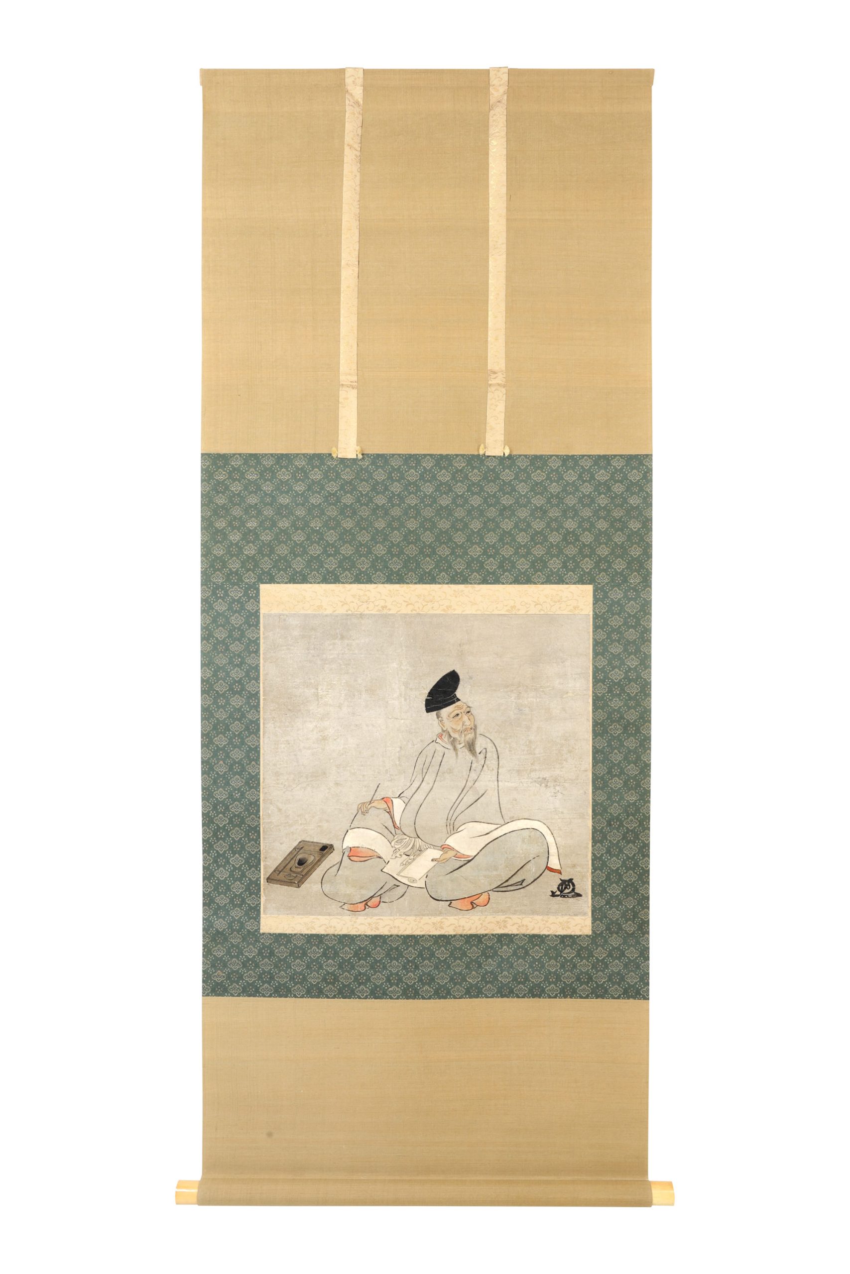 柿本人麻呂肖像画幅／ホームメイト