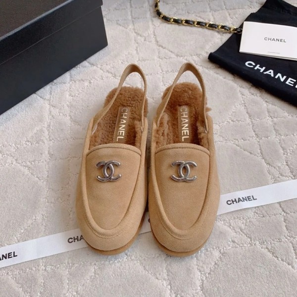 シャネル サンダル レディース Chanel 秋冬サンダル もこもこ ハイ