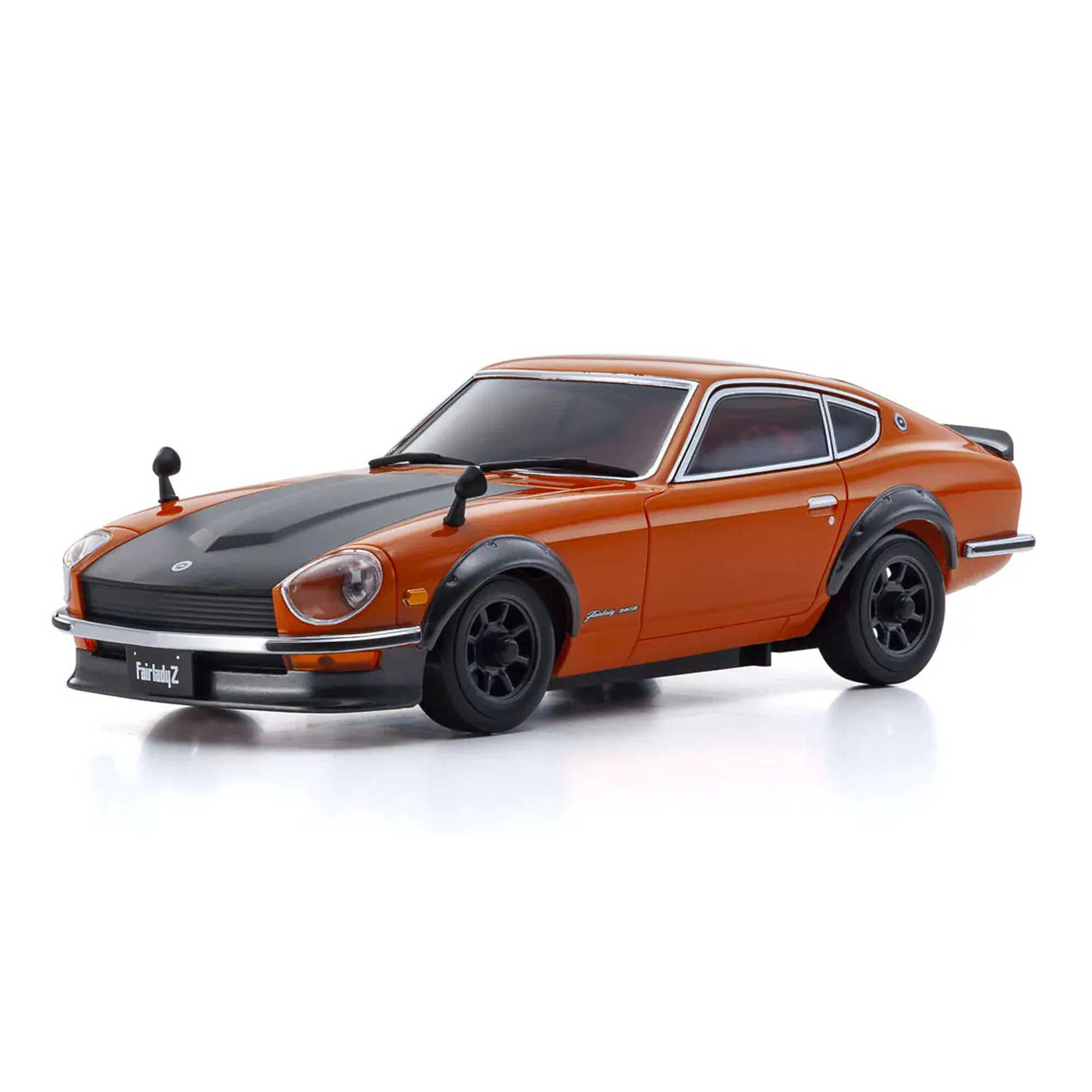 Kyosho 1/28 Nissan Fairlady 240Z-L Mini-Z AWD RTR, Orange | Tower