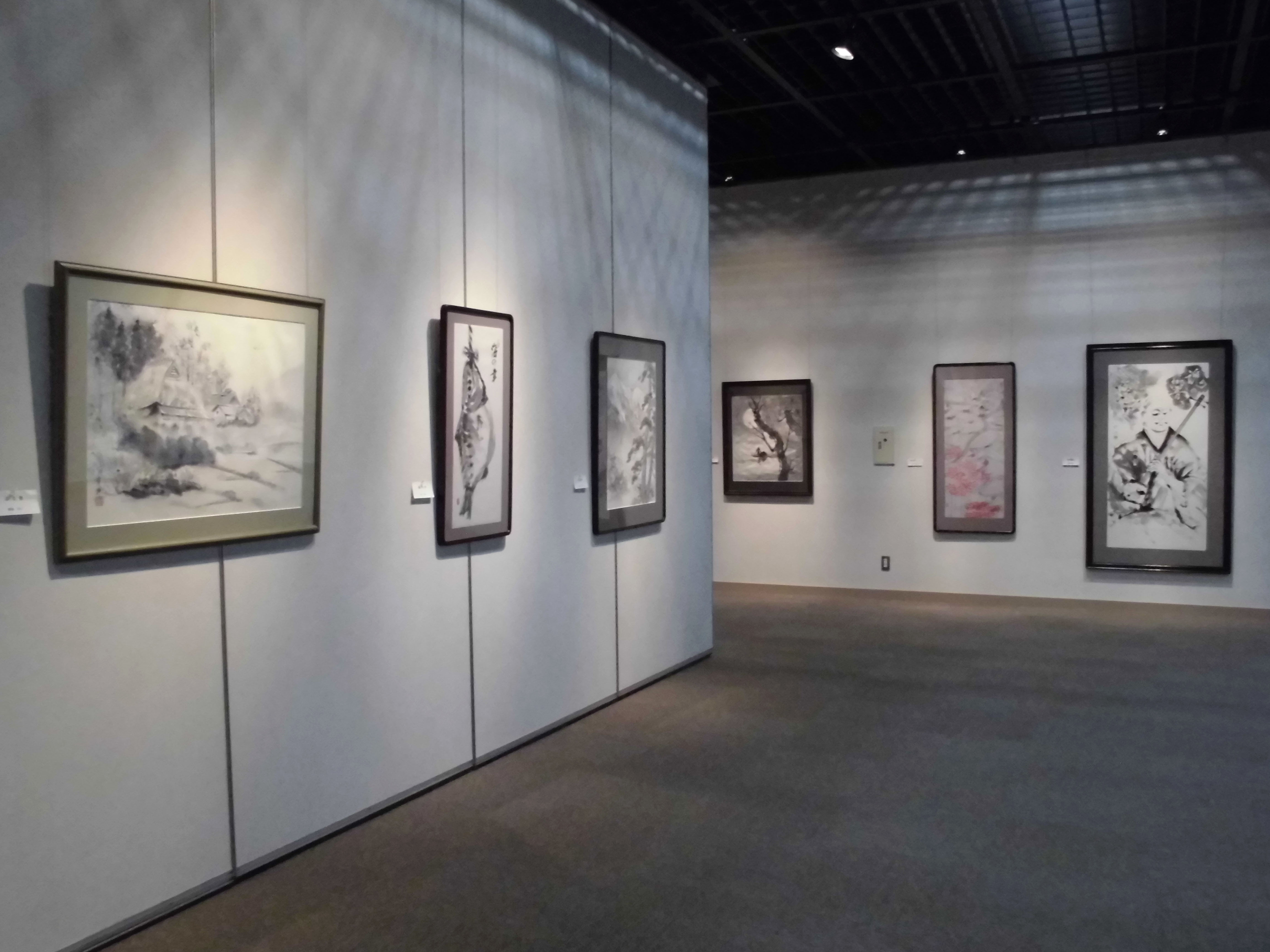 あすか水墨画会展 - 青森県藤崎町ホームページ