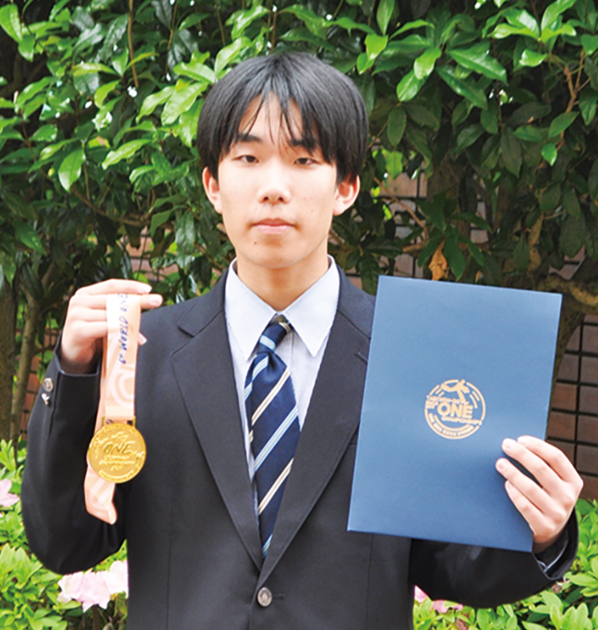 横浜清風高校 飯田逞真さん テコンドー世界王者に 型の部で初快挙