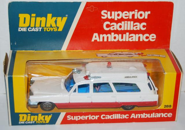 Dinky 288, Superior Cadillac Ambulance - Free Price Guide & Review