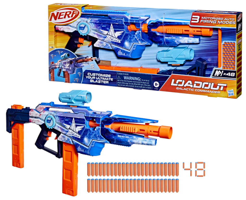 ナーフ」に新シリーズ「ナーフロードアウトブラスター」が登場