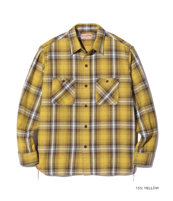 Lot No. SC28957 / TWILL CHECK WORK SHIRT - SUGAR CANE - シュガーケーン
