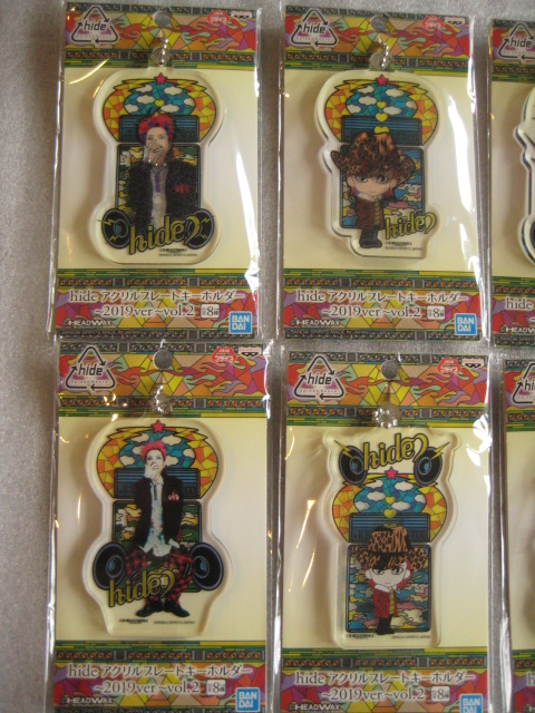 hide[キーホルダー8点セット]hide [Keychain8 piece set] - TOY