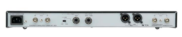 商品データダウンロード:ダイバシティワイヤレスチューナー (WT-1822