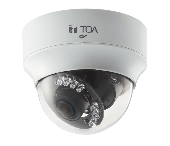 商品データダウンロード:ドーム型赤外デイナイトカメラ (C-CV270S-3