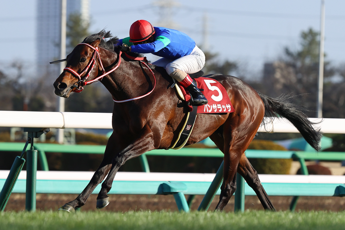 不惜身命を貫く。後続を離して再び逃げ切ったパンサラッサ(第96回中山